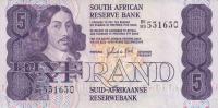 p119b from South Africa: 5 Rand from 1981